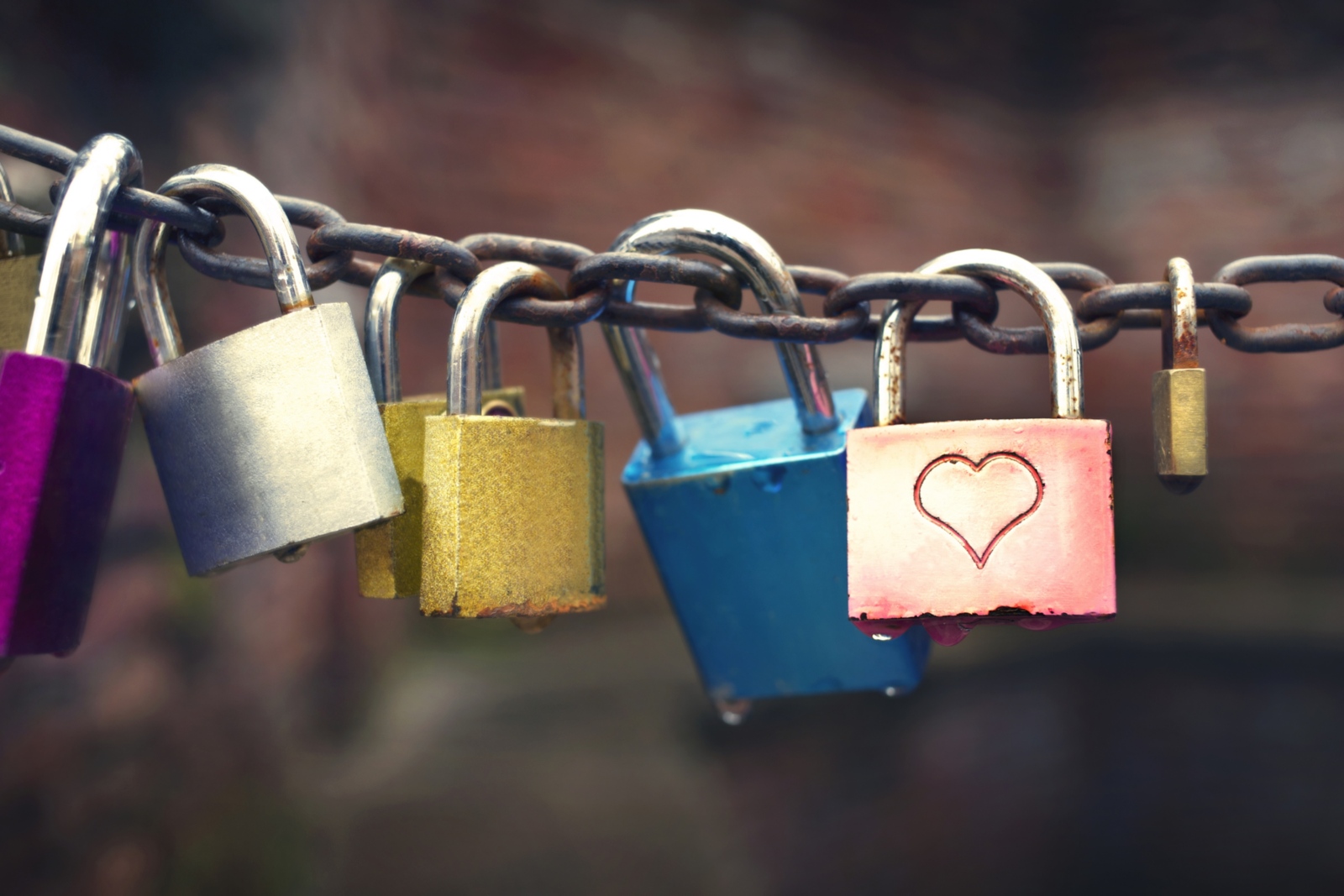 shutterstock_242925514_frankie's_Vorhängeschlösser mit Herz_frei/Ehe