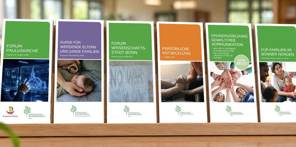 Flyer des Bildungsforums Bonn