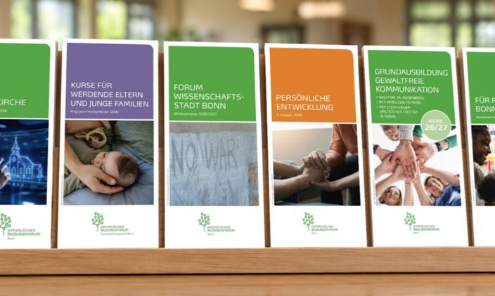 Flyer des Bildungsforums Bonn