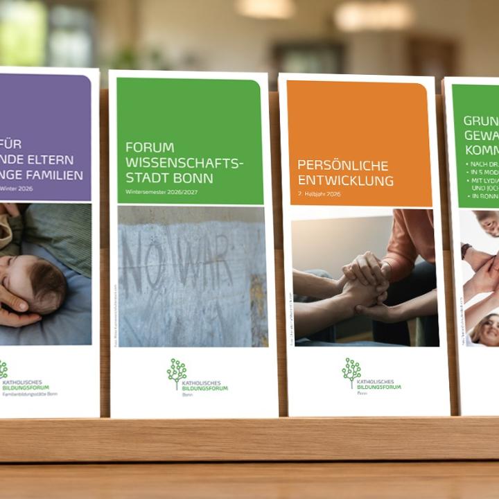 Flyer des Bildungsforums Bonn