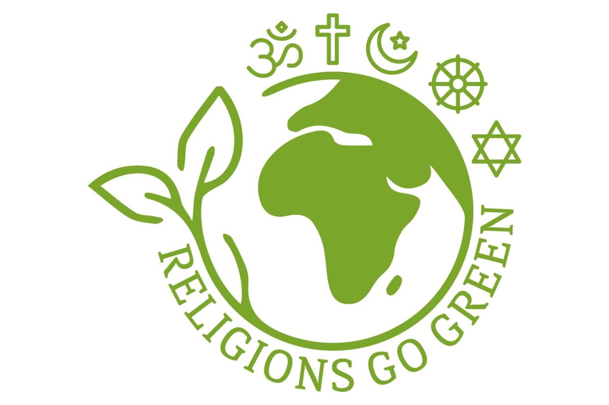 Logo 'Religions go green'