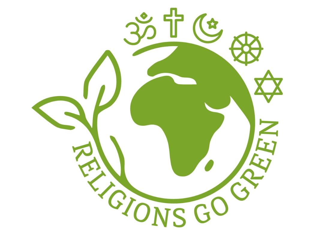 Logo 'Religions go green'