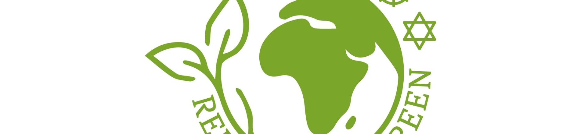Logo 'Religions go green'