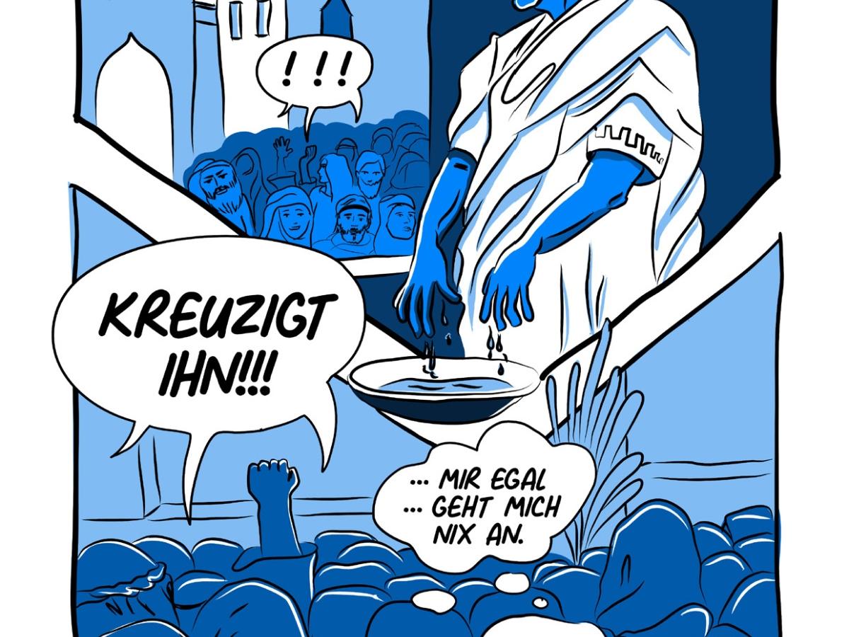 Folie aus der POV-Präsentation des Ökumenischen Jugendkreuzwegs