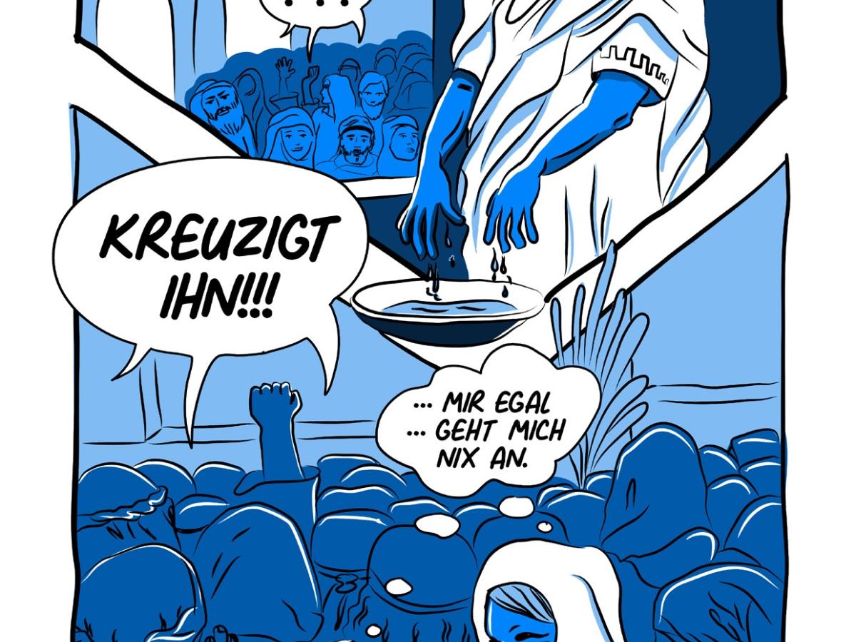 Folie aus der POV-Präsentation des Ökumenischen Jugendkreuzwegs