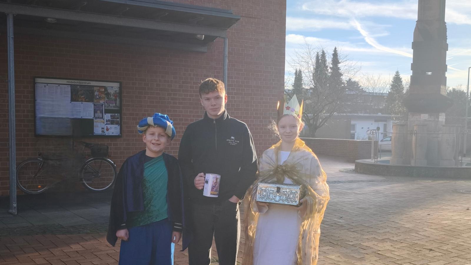 Paul Bethke (9), Lasse Schilling (15), Merle Schilling (10)
