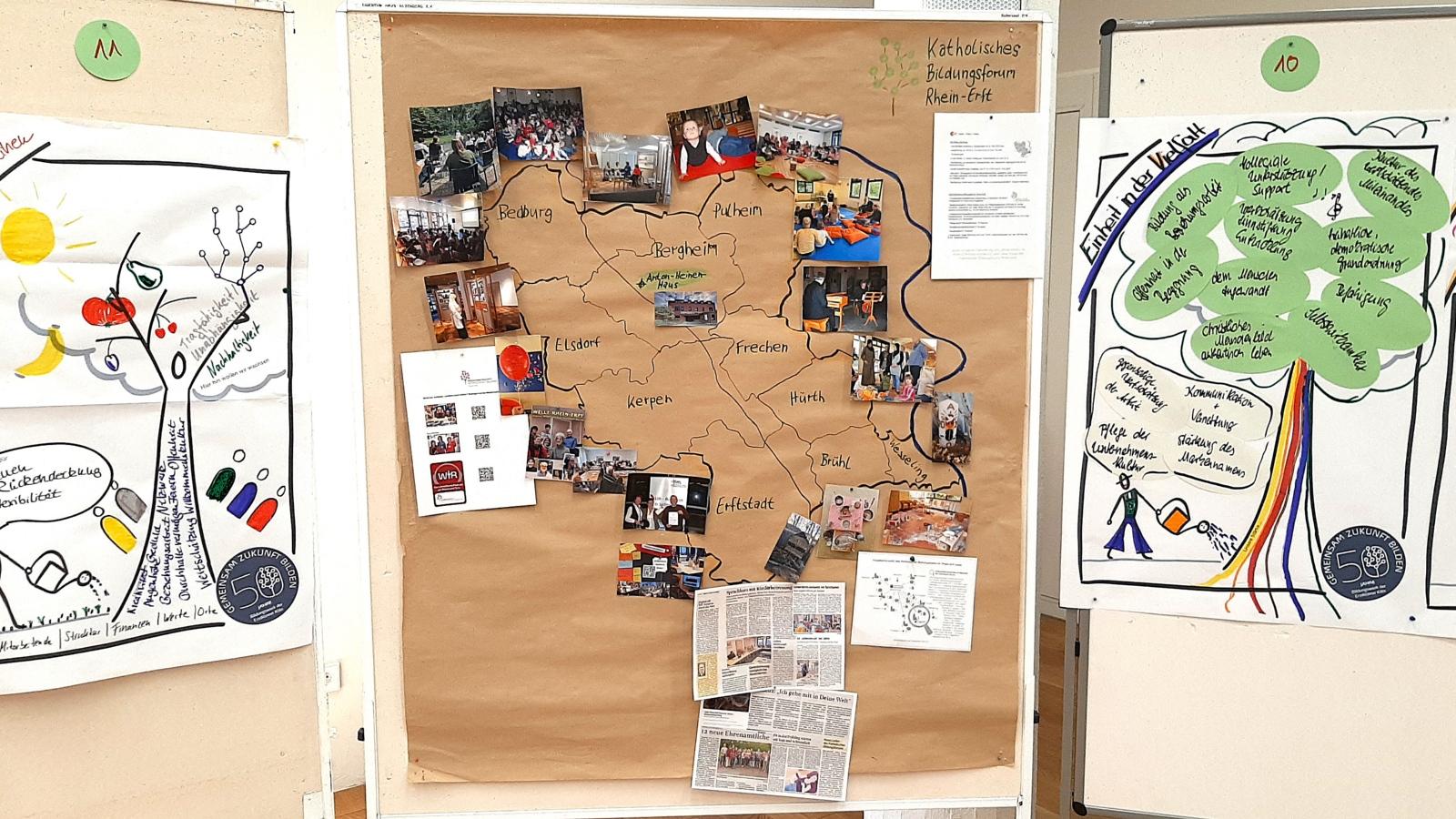 Plakatwand 50 Jahre-Feier
