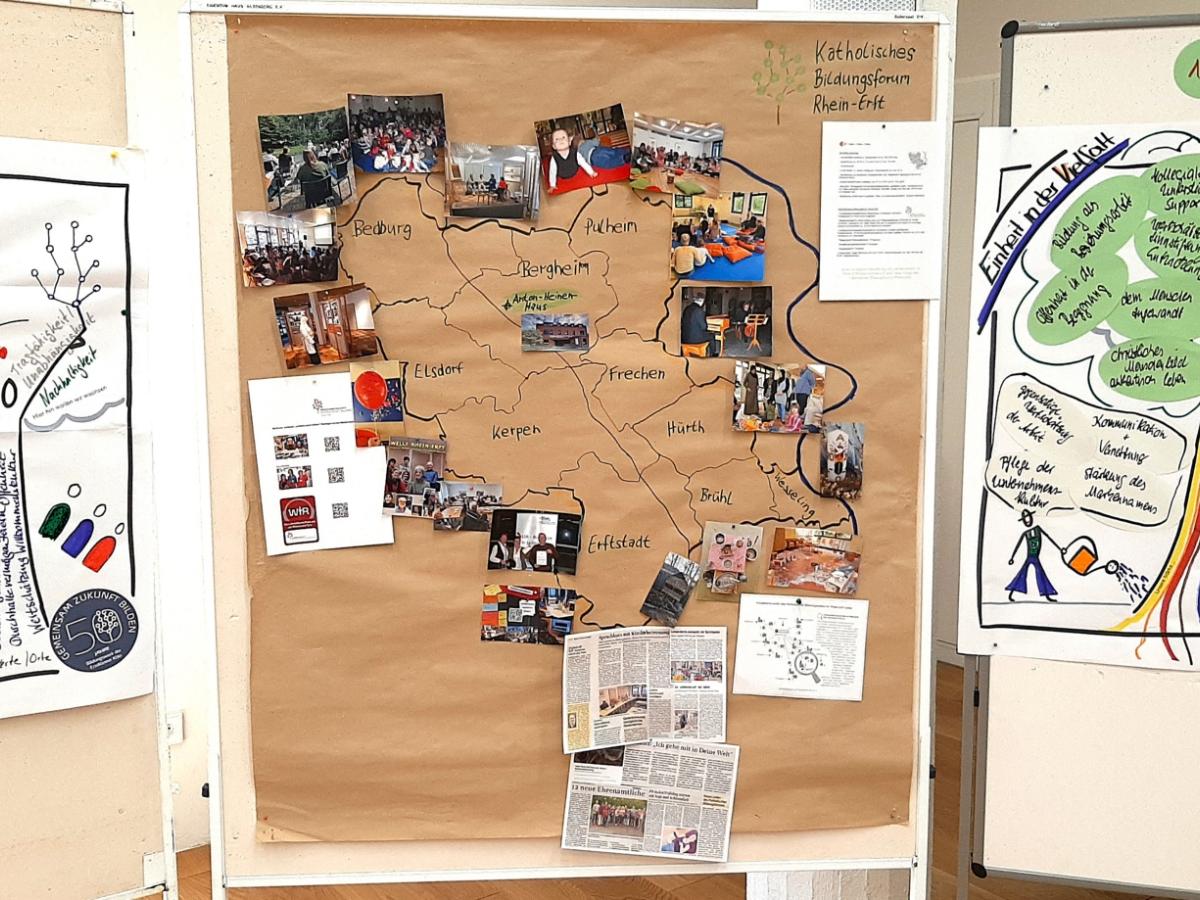 Plakatwand 50 Jahre-Feier