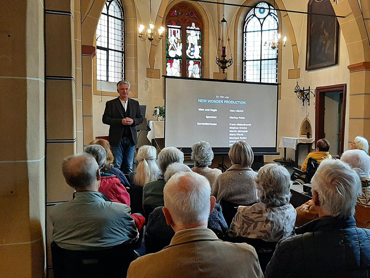 Informationsabend zum Kloster Bethlehem in der Georgskapelle in Bergheim.