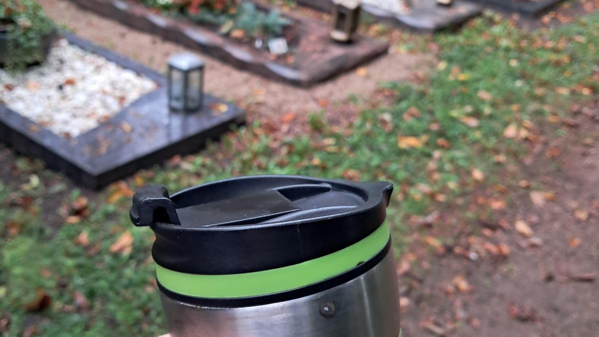 Kaffee auf dem Friedhof? Ja. Das geht!