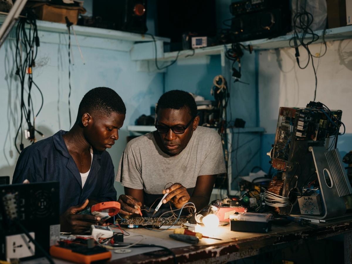 Ausbildung ist ein Grundpfeiler der Arbeit von Misereor in Kamerun.