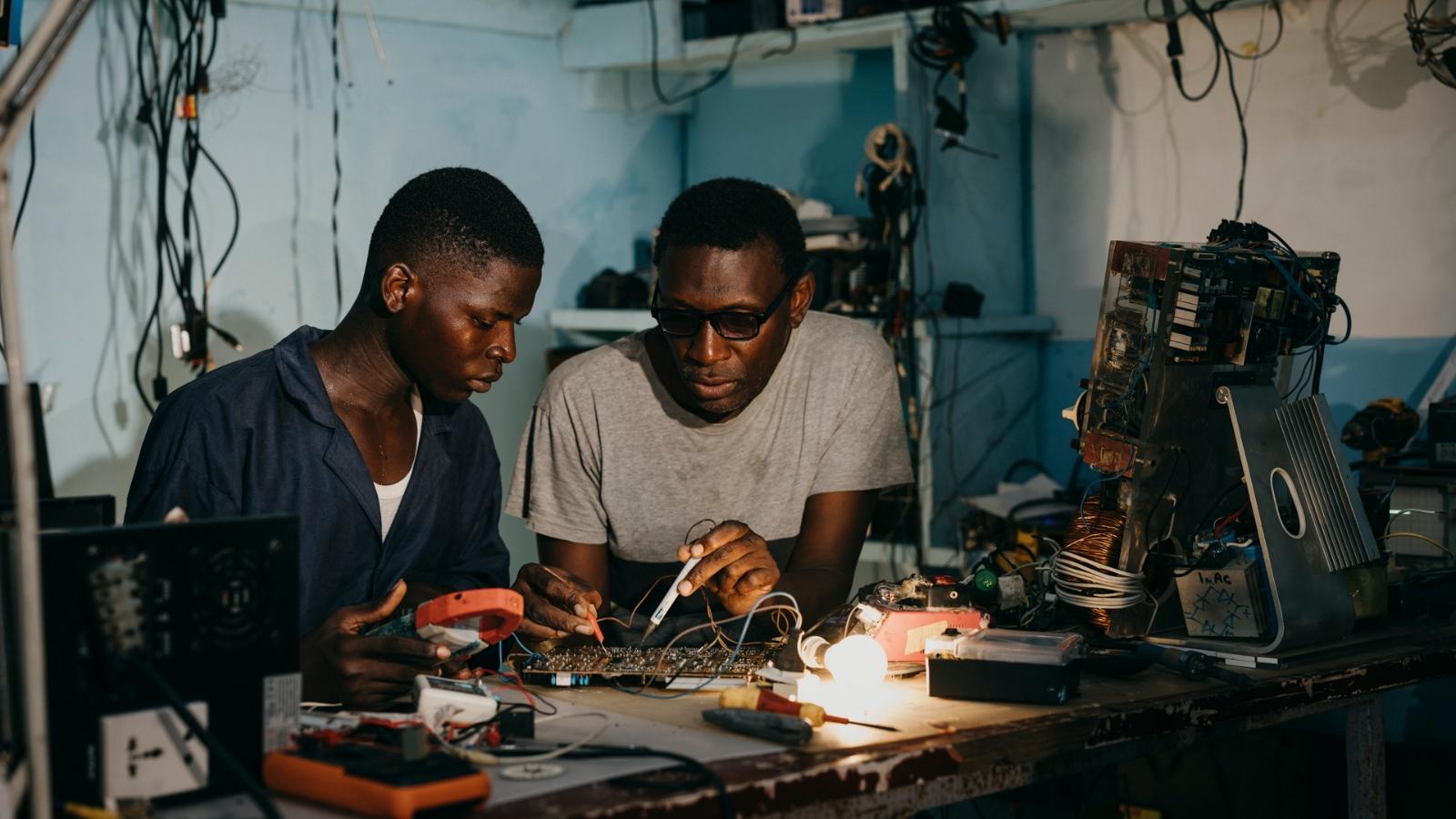 Ausbildung ist ein Grundpfeiler der Arbeit von Misereor in Kamerun.