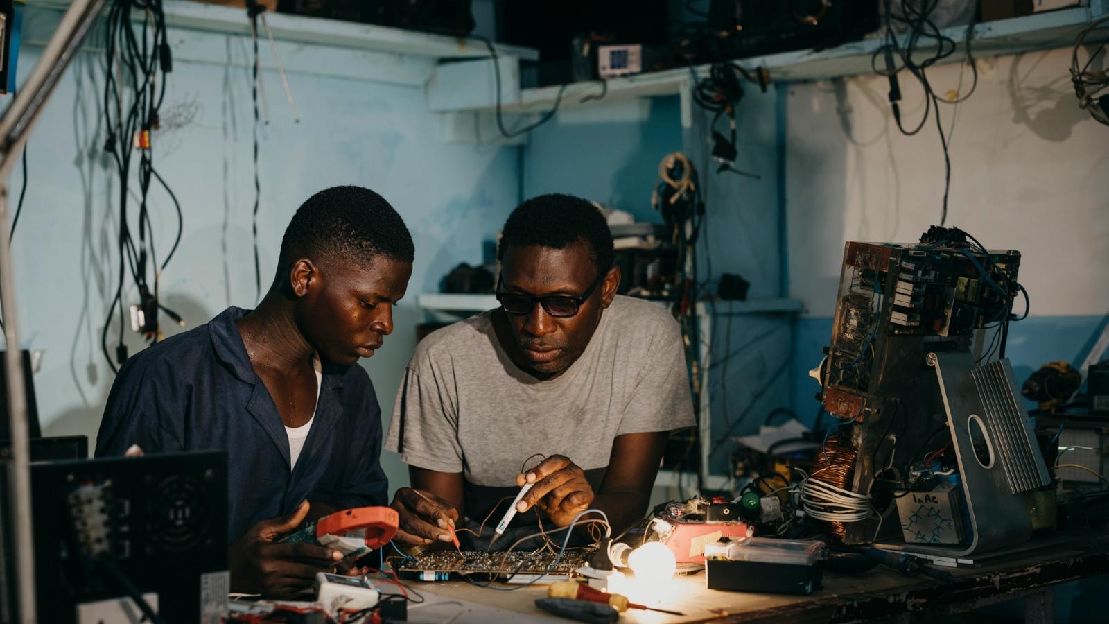 Ausbildung ist ein Grundpfeiler der Arbeit von Misereor in Kamerun.
