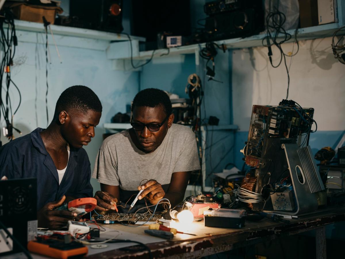 Ausbildung ist ein Grundpfeiler der Arbeit von Misereor in Kamerun.