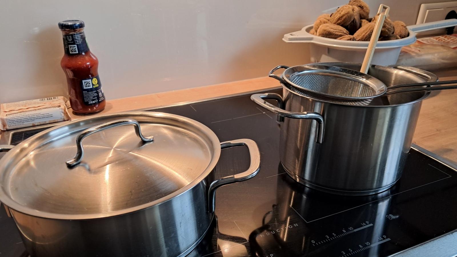 Ordnung am Herd gehört auch zur Fortbildung.
