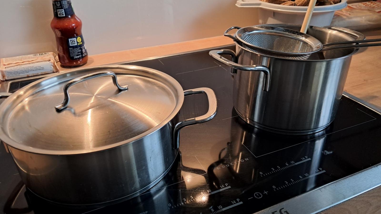 Ordnung am Herd gehört auch zur Fortbildung.