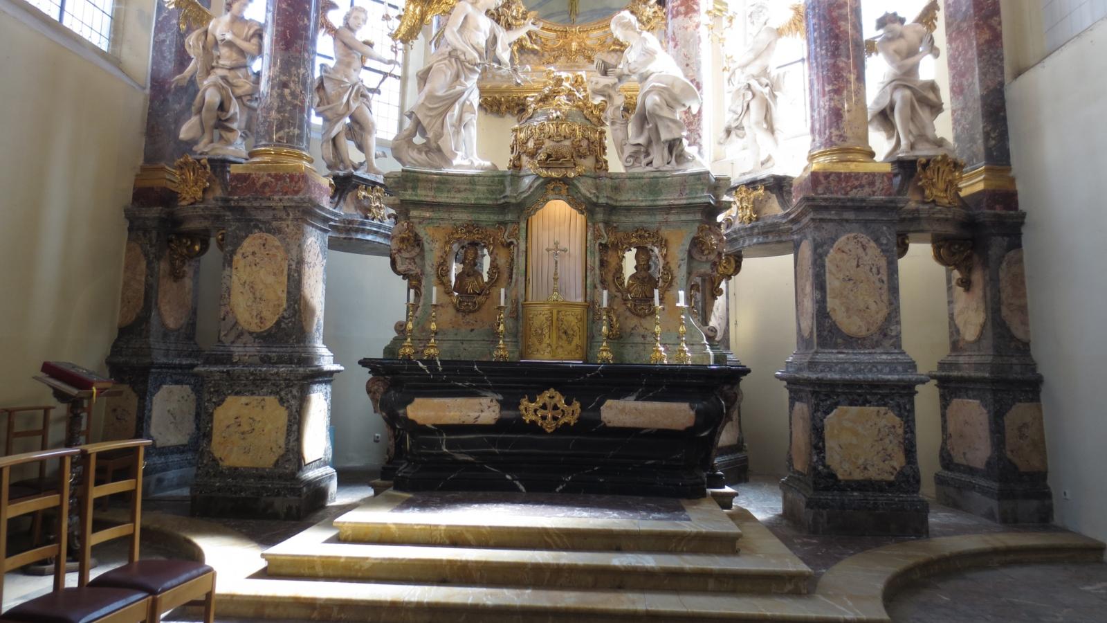 Altar von Balthasar Neumann.