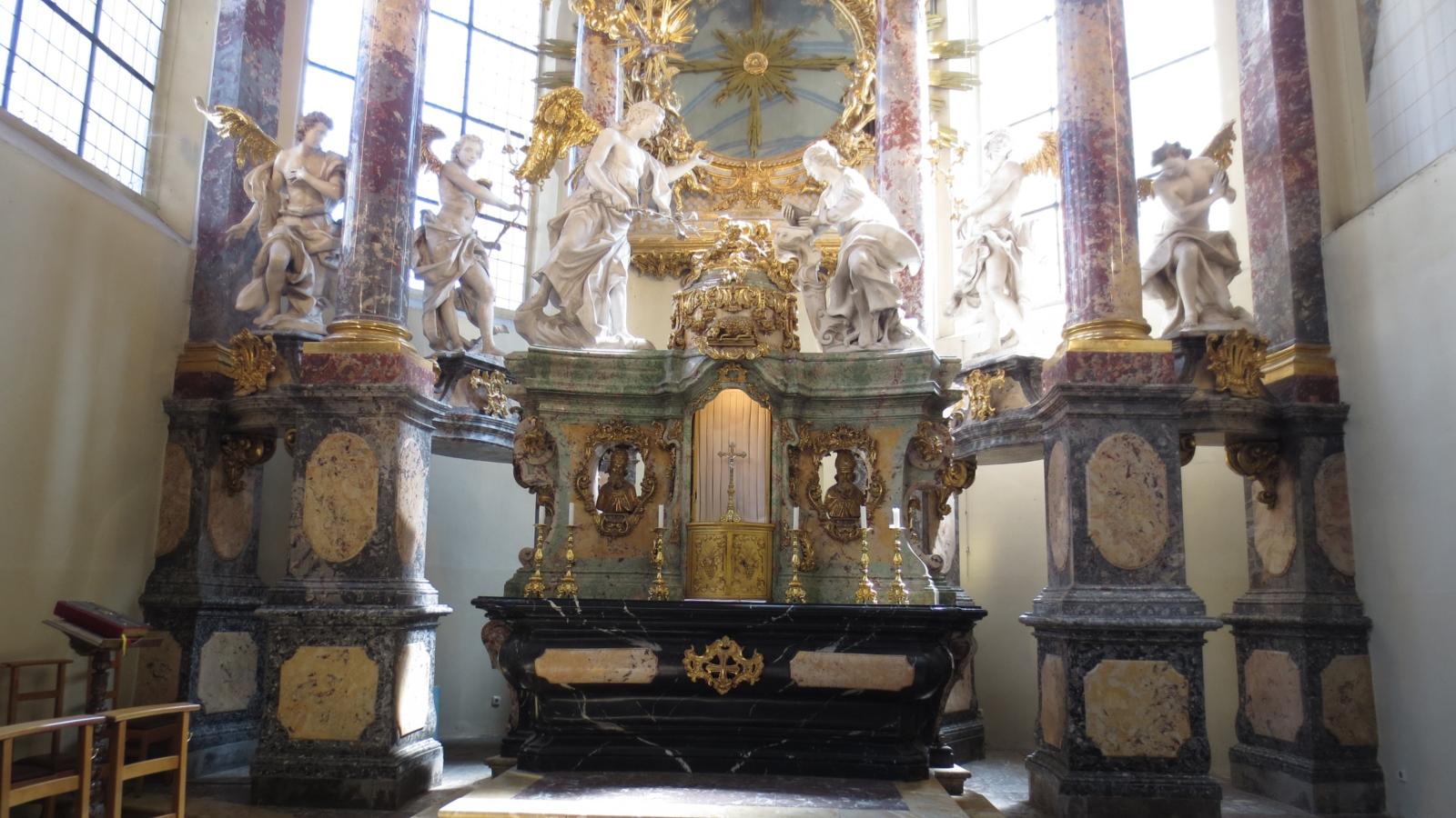 Altar von Balthasar Neumann.