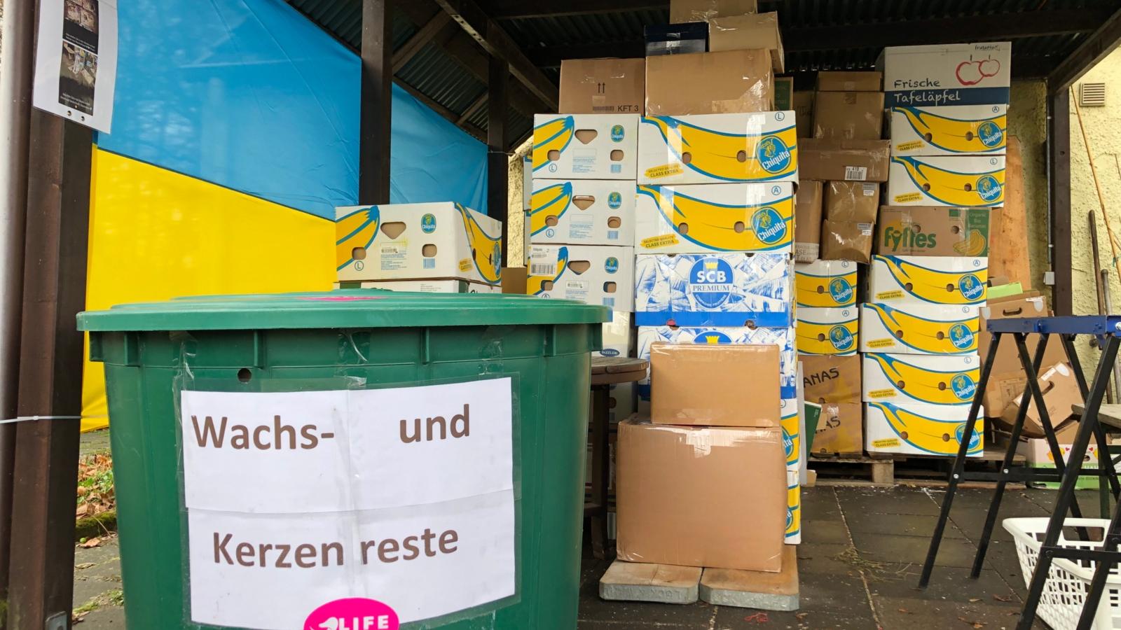 Kerzen-Behälter bei familie link in Hürth.