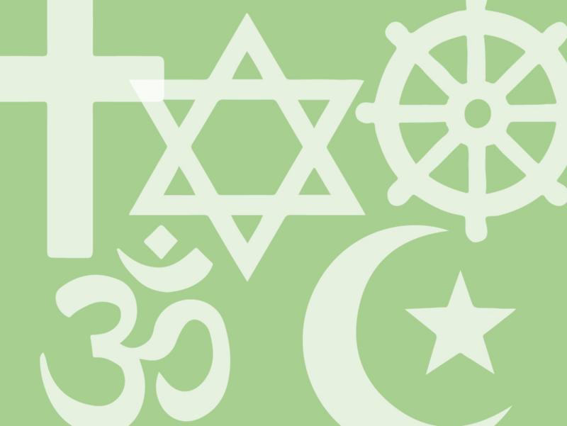 Grafik Weltreligionen