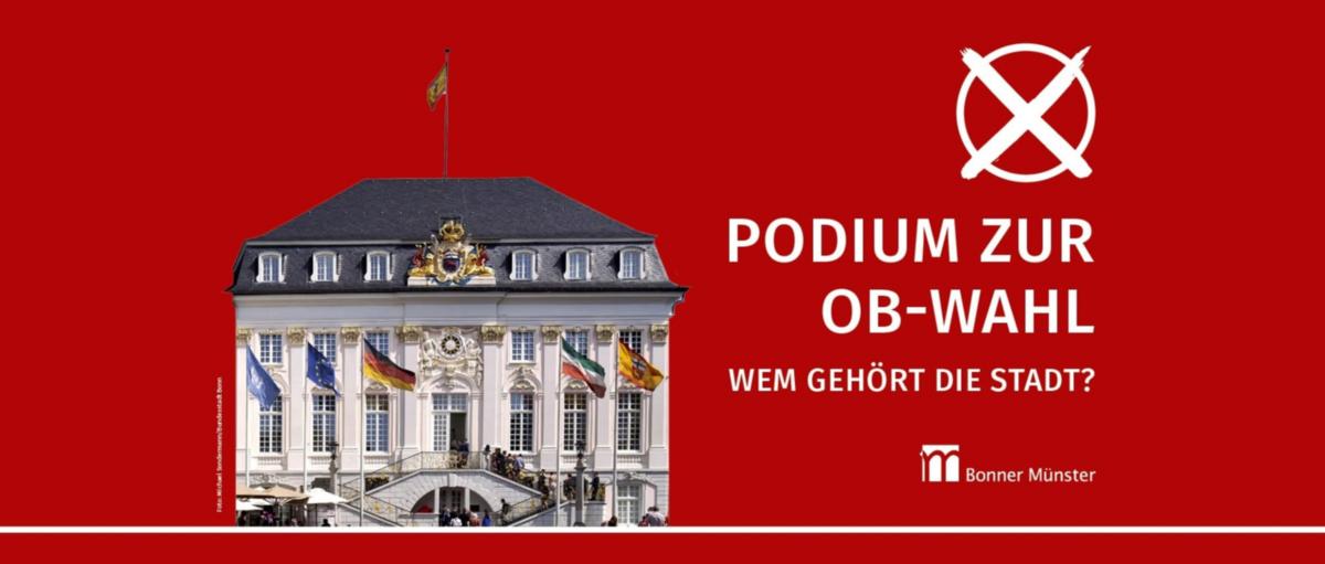 Podium zur Wahl