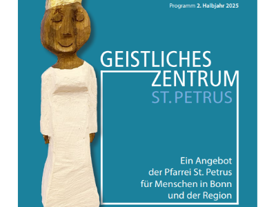 Cover Programmheft Geistliches Zentrum St. Petrus