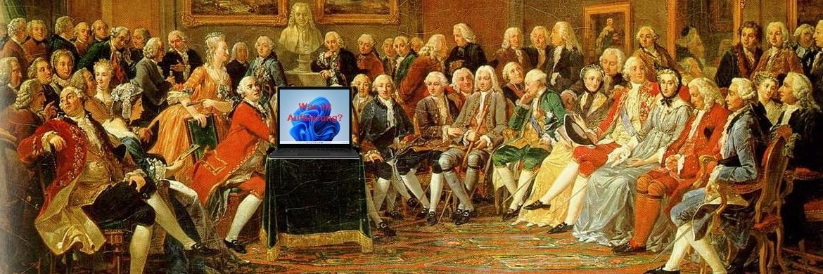 Was ist Aufklärung mit Laptop