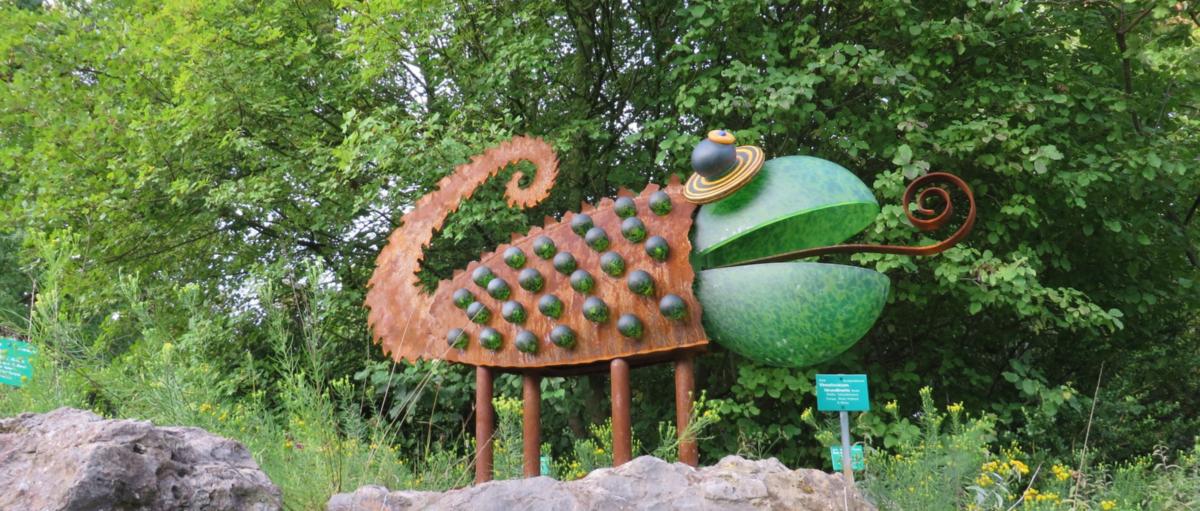 Bonn Botanischer Garten Skulptur Glasstudio Borowski (c) René Buchholz Bonn Botanischer Garten Skulptur Glasstudio Borowski