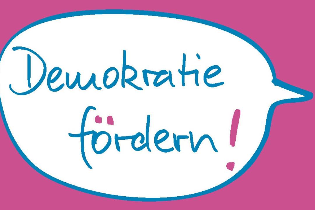 Logo 'Demokratie fördern!'