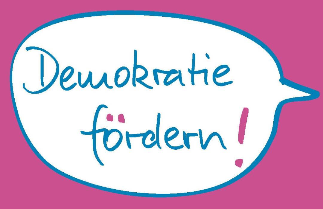 Logo 'Demokratie fördern!'