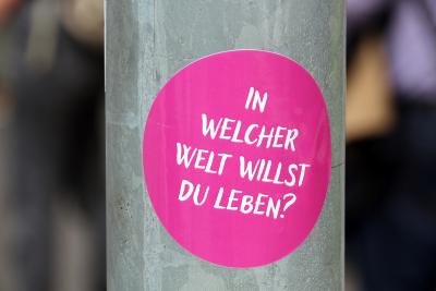Peter Weidemann in Pfarrbriefservice.de: Aufkleber