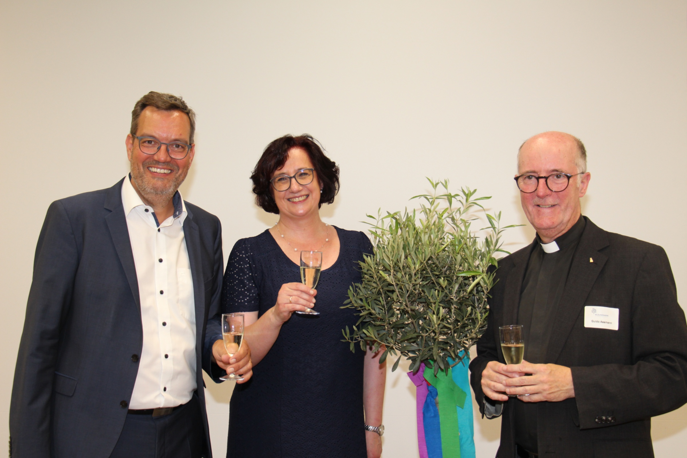 Generalvikar Msgr. Guido Assmann und der Hauptamtliche Vorstand