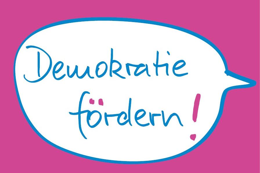 Screenshot Demokratie fördern