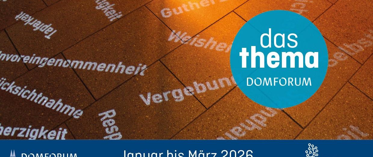 Titelbild das thema DOMFORUM - Jan - März 2026
