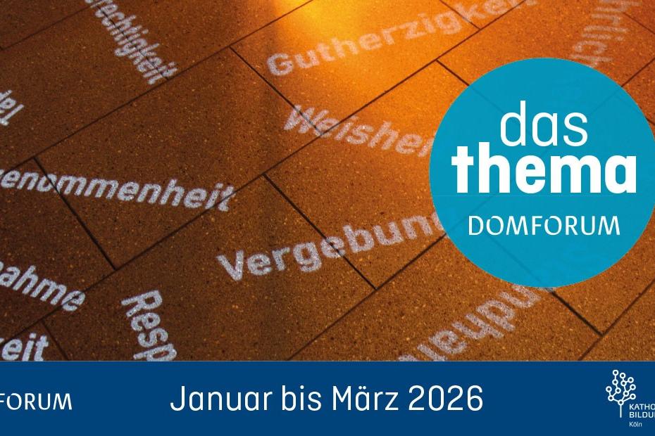 Titelbild das thema DOMFORUM - Jan - März 2026