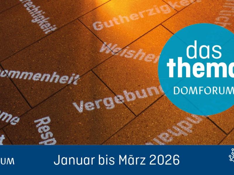Titelbild das thema DOMFORUM - Jan - März 2026