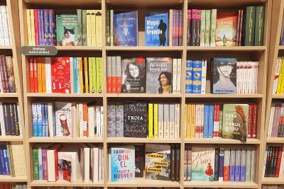 shutterstock_2400710635_Emilio100_Bücher_Regal_Buchhandulung_frei