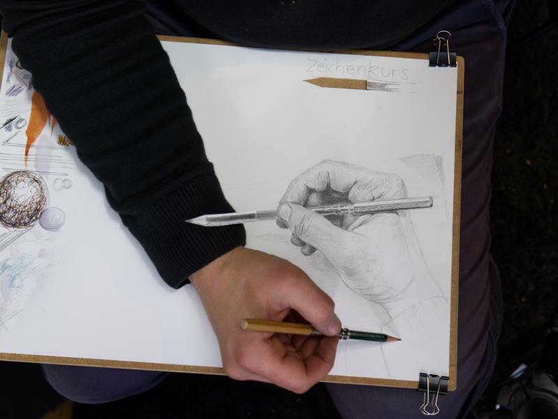 Zeichenkurs Artur 1