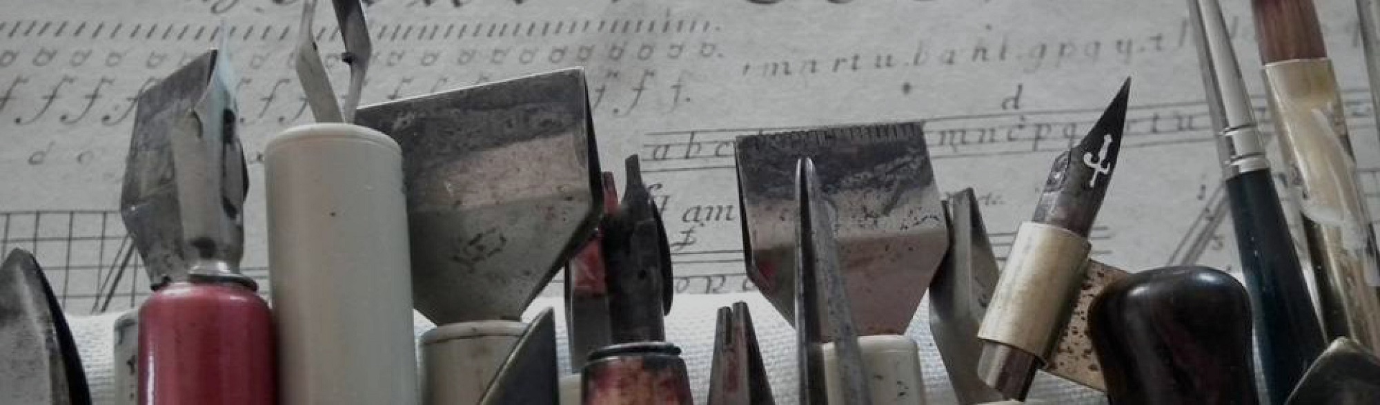 Utensilien Kalligrafie