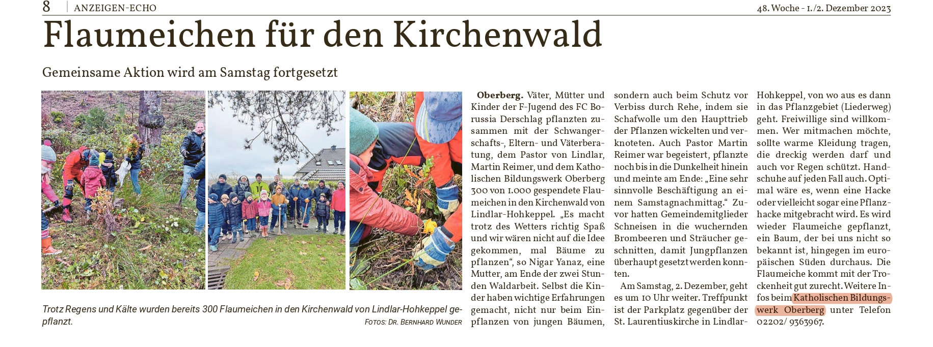 Anzeigen-Echo_1.12.2024_Pflanzaktion Hohkeppel_page-0001