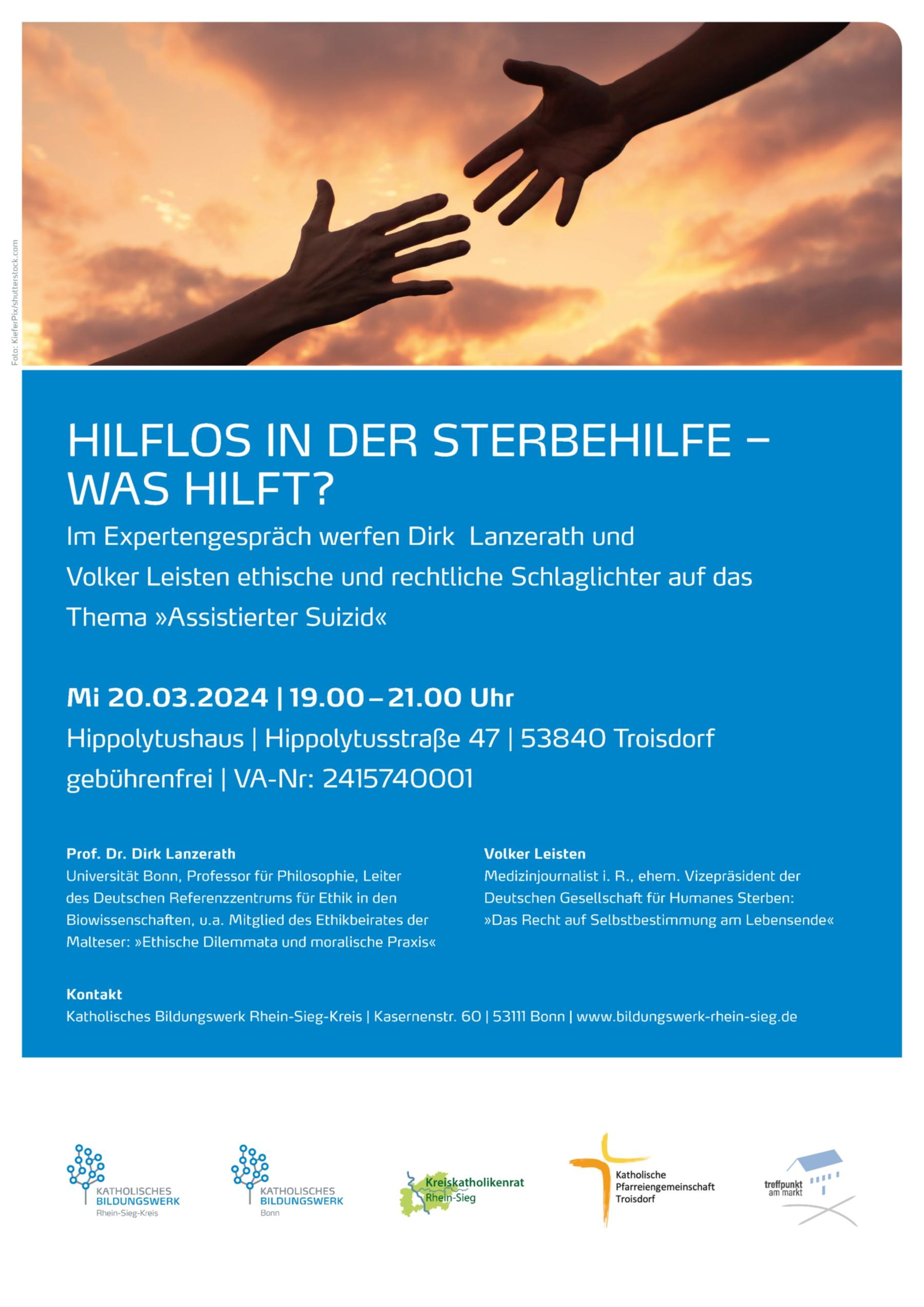 Hilflos Plakat