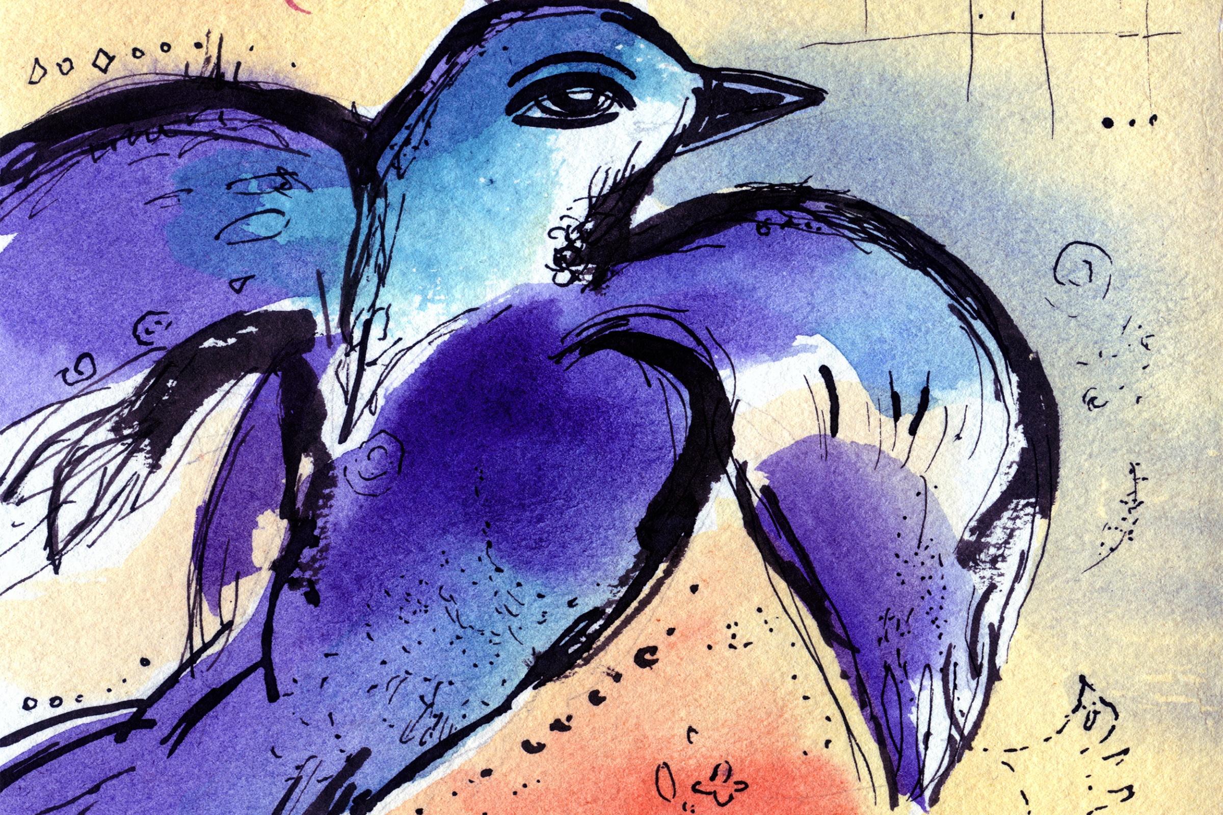 Smartha Vogel Gemälde