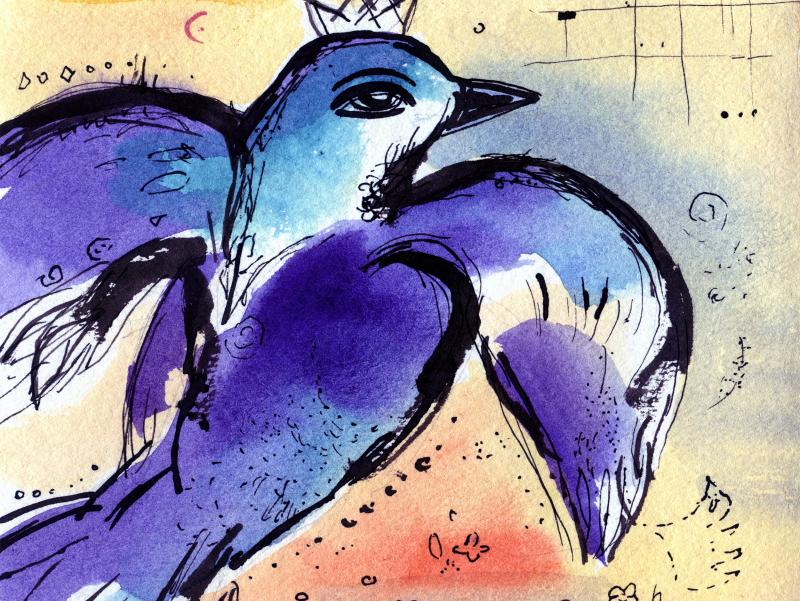 Smartha Vogel Gemälde