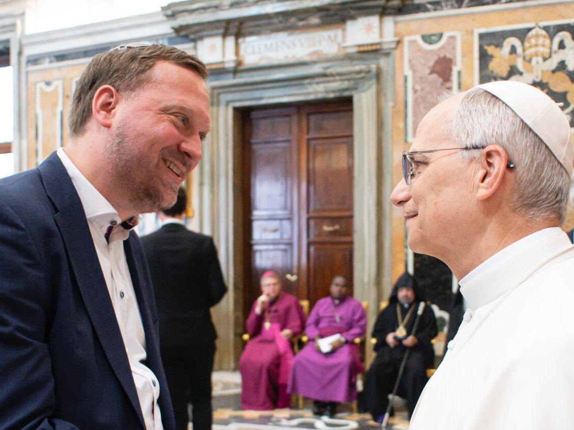 Rabbiner Ahrens und Papst Leo XIV