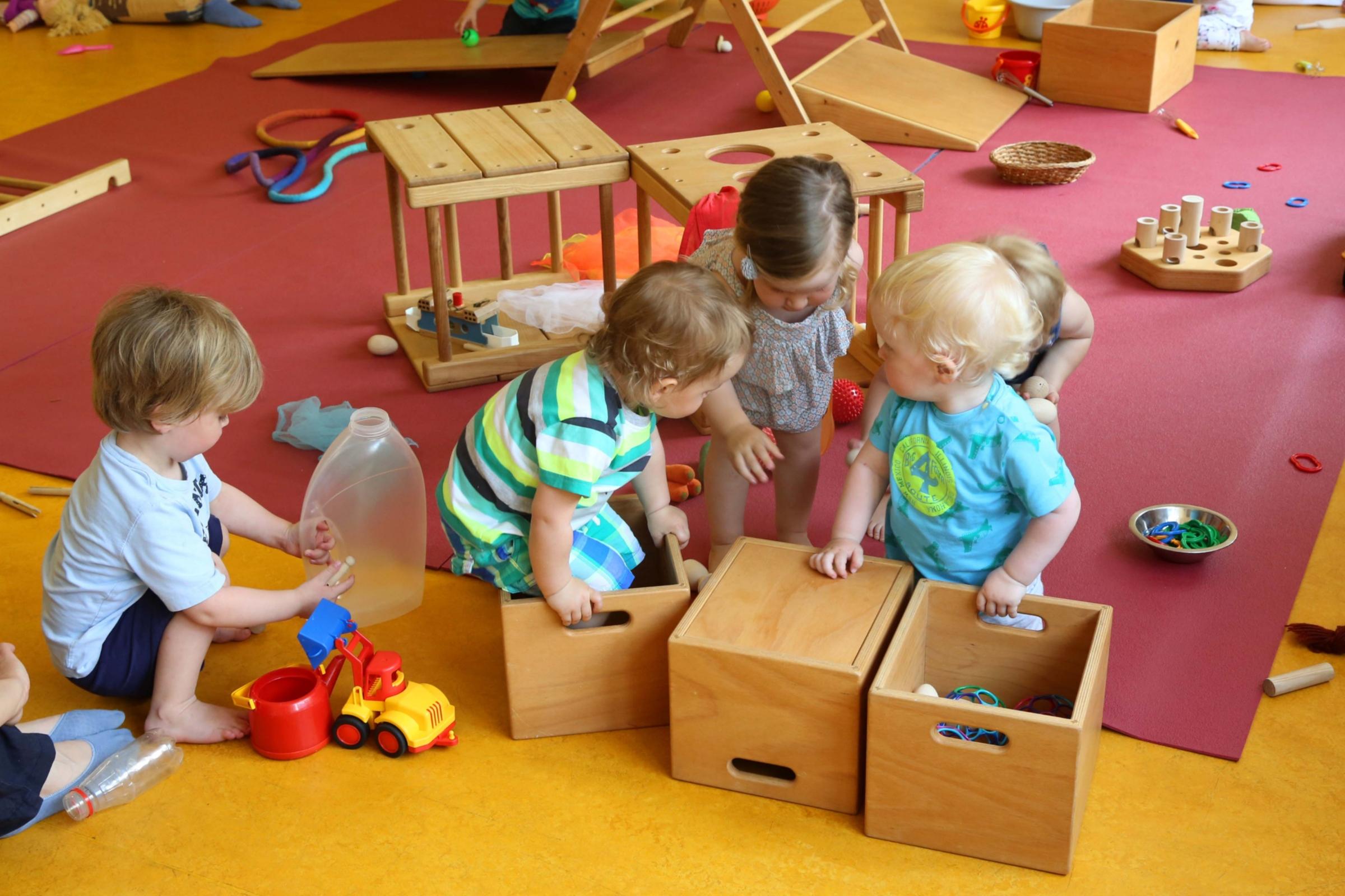 Freie Plätze in Eltern-Kind-Kurse