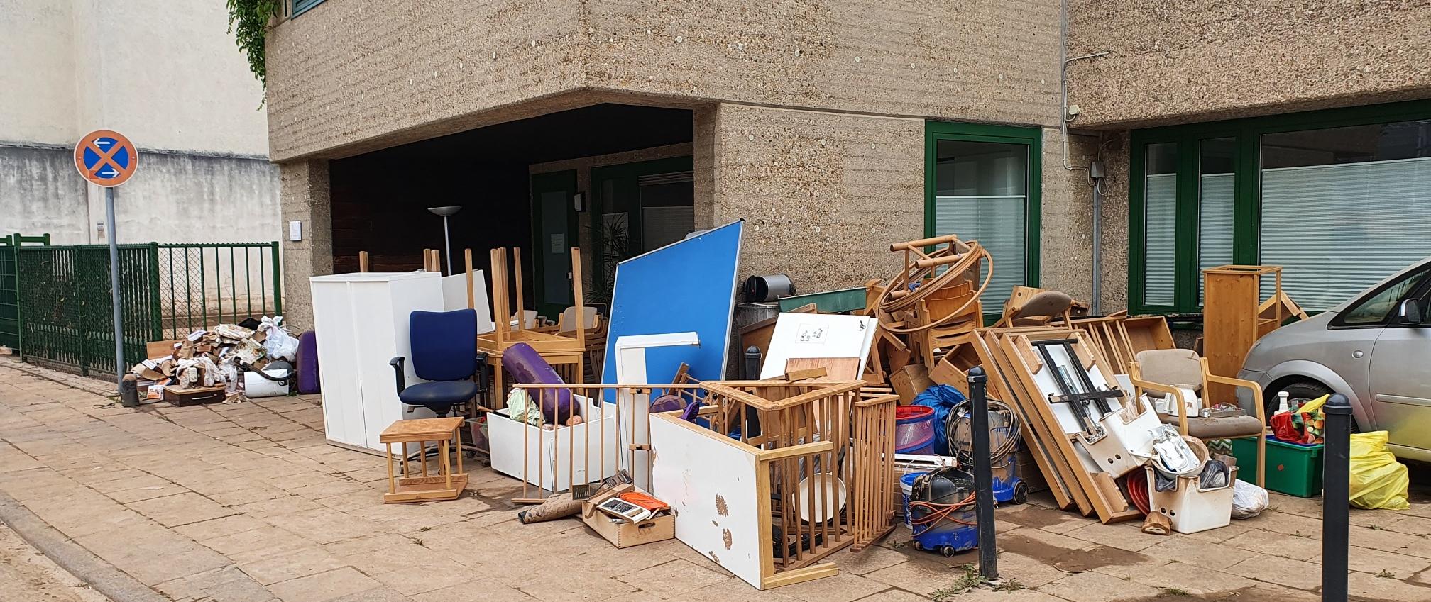 Nach der Flut: Haus der Familie