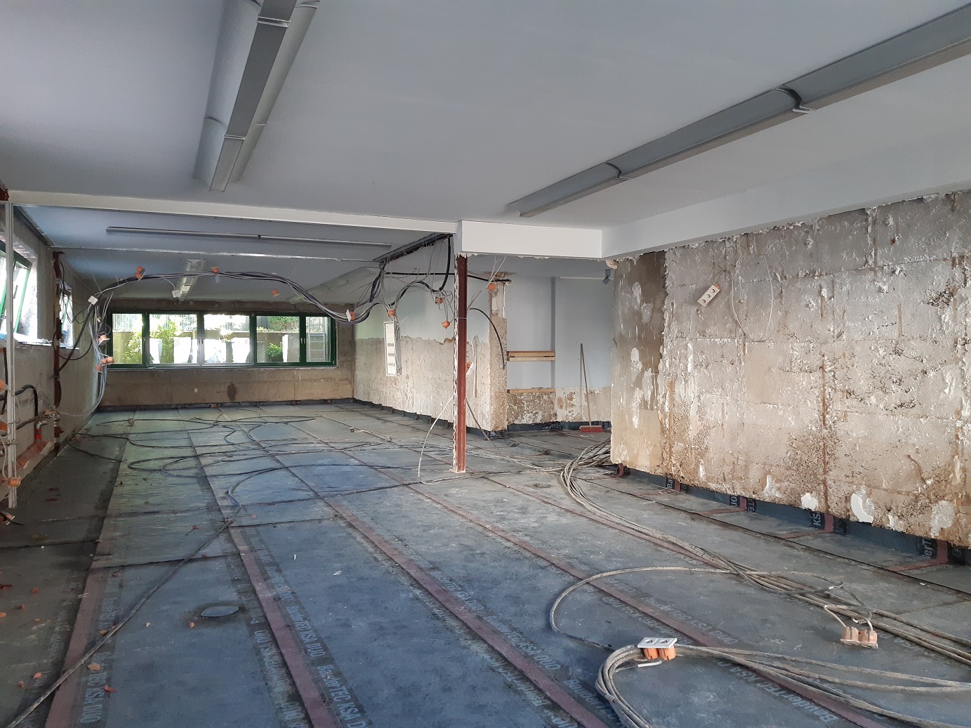 Kellerräume zum Trocknen