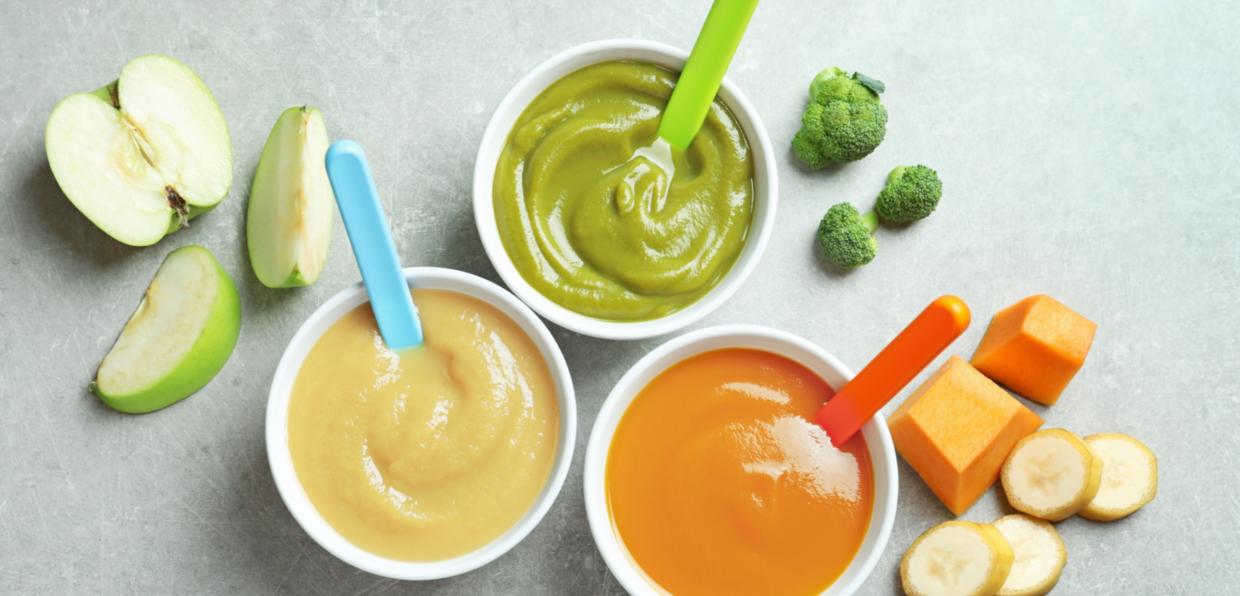 Babynahrung püriert