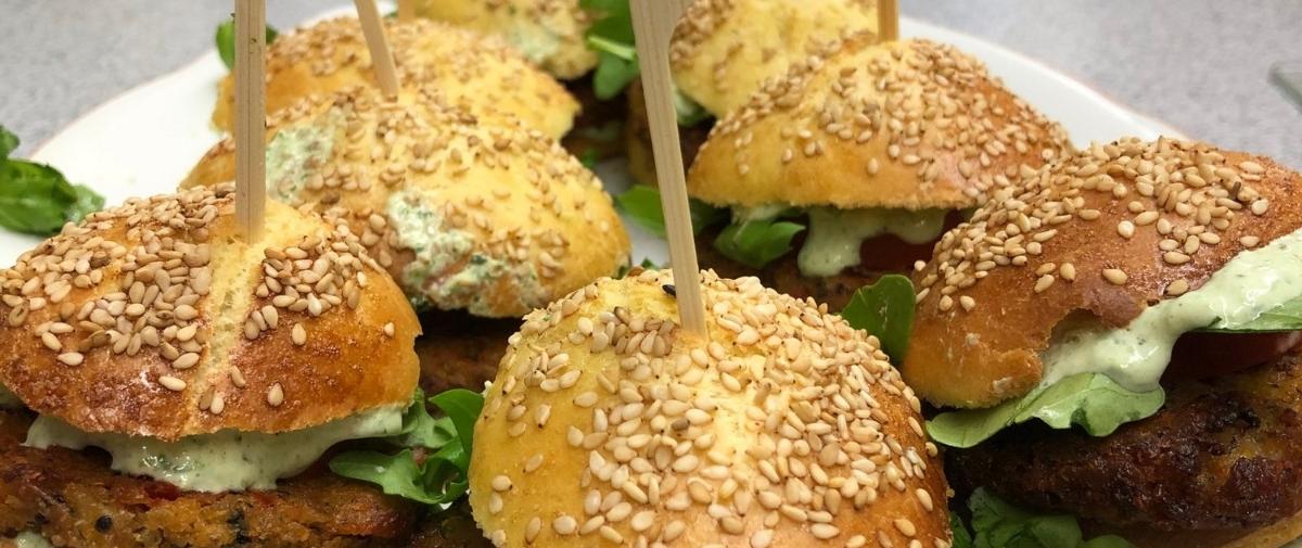 Burger braten