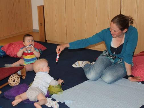 Hier sehen Sie Bilder vom Kurs 1.Lebensjahr